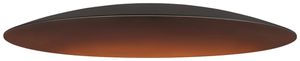 Abat-jour SLV LALU aluminium Ø330×35mm noir bronze à teinte unie