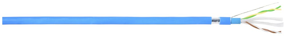 Cavo di comando Securaflex (St) 2×2×0.75mm² DIN, 300V, Ø9.3mm, Dca, blu