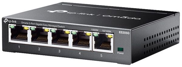 Switch TP-Link Omada ES205G 5×RJ45-GbE managebar