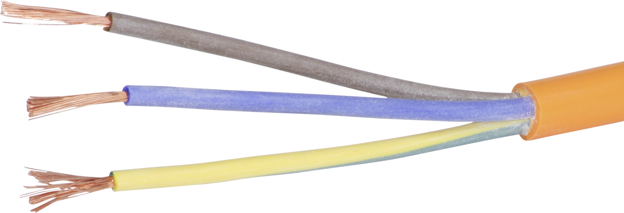 Kabel EPR-PUR 3×2.5mm² LNPE orange