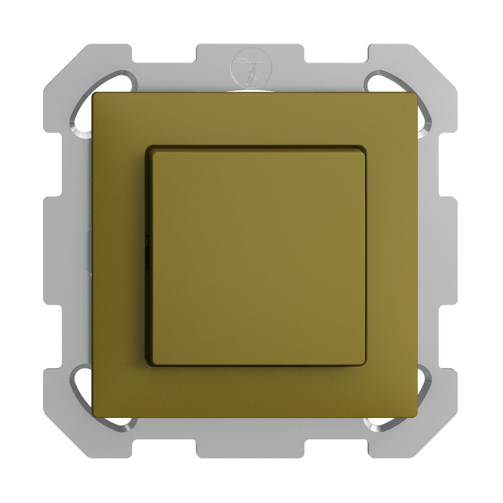 UP-Schalter EDIZIOdue 3/2L olive