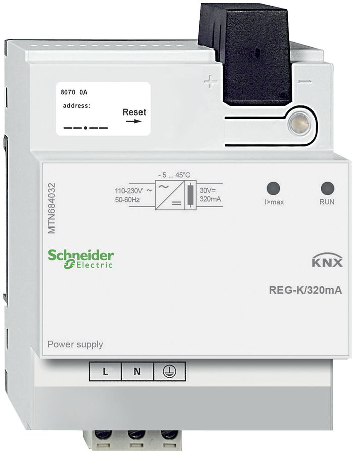 REG-Spannungsversorgung KNX Schneider Electric 30VDC 320mA, MTN684032