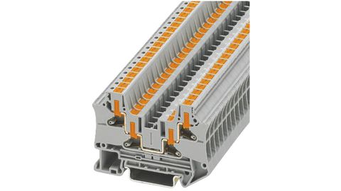 Morsetti di passaggio componibili, 6 mm²