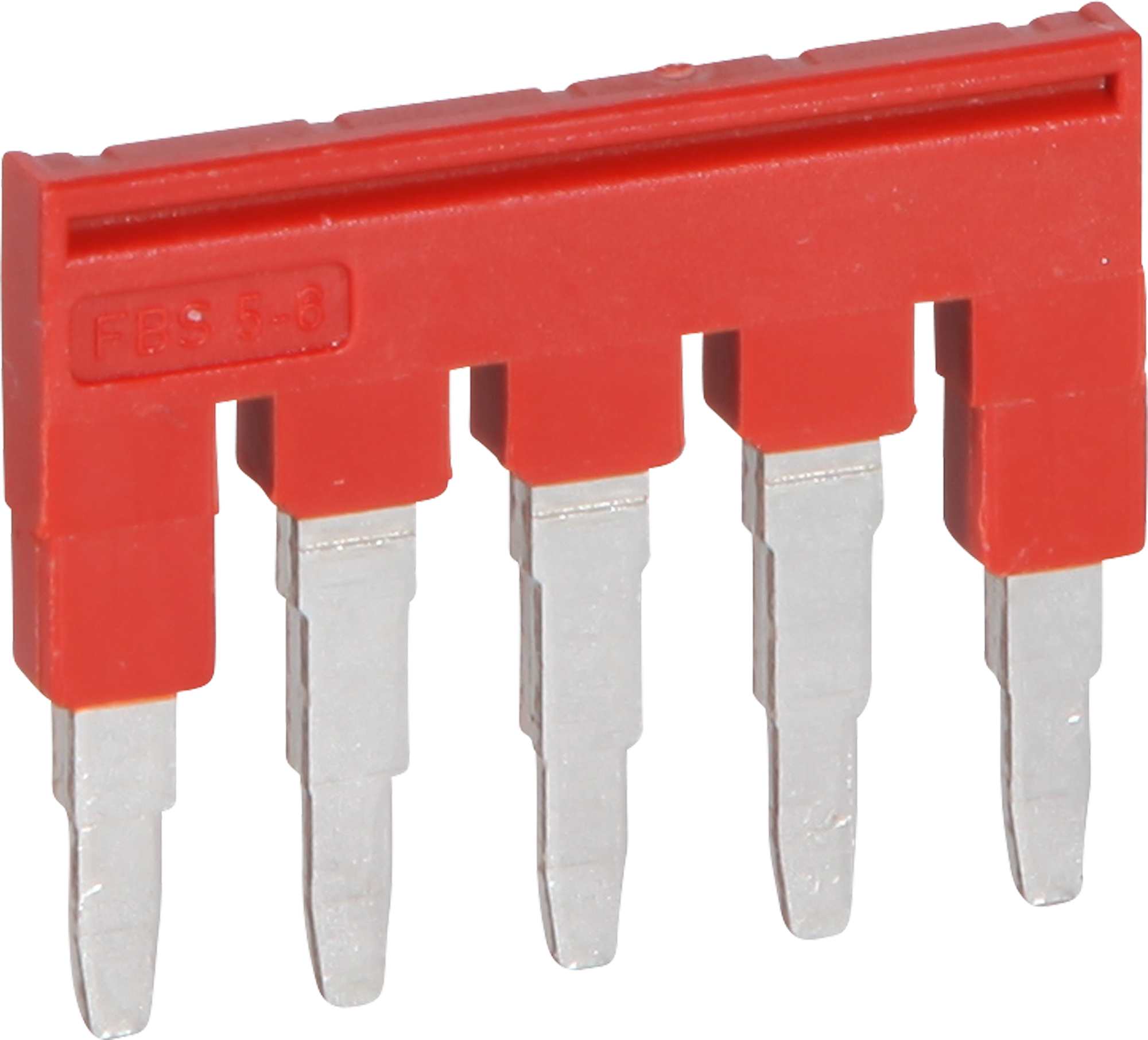 Steckbrücke 6mm 5L rot CLIPLINE