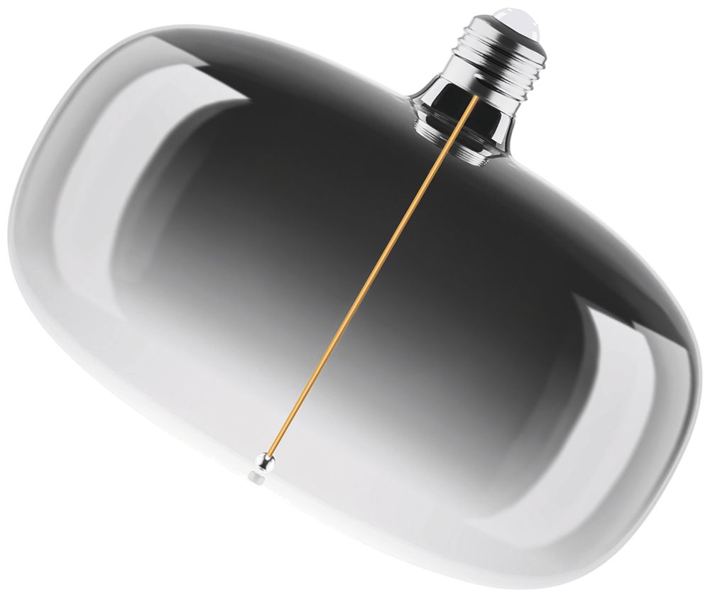 LED-Lampe Osram Vintage 1906 E27 4W 60lm 818 DIM Ø215×165mm Rauch