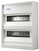 AP-Kleinverteiler GEWISS 40CDe, 1-reihig 12TE, 300×245×95mm, weiss