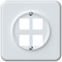 UP-Montageset origin gerade 4×HMS 92×92mm weiss