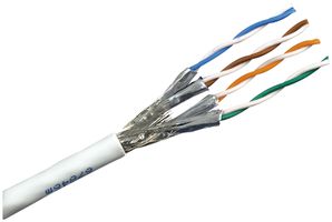 Câble d'installation Prysmian Draka Prem.cat.7 gris Eca