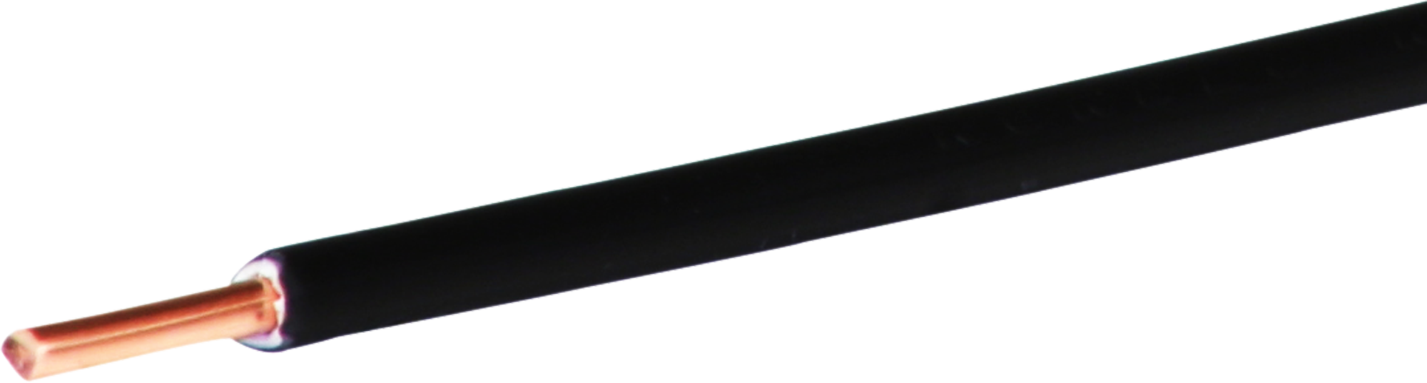 T-Draht halogenfrei FR 2.5mm² schwarz Eca