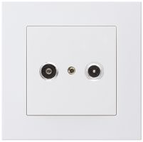 UP-Antennendose kallysto.pro R/TV 10.5dB 2GHz weiss