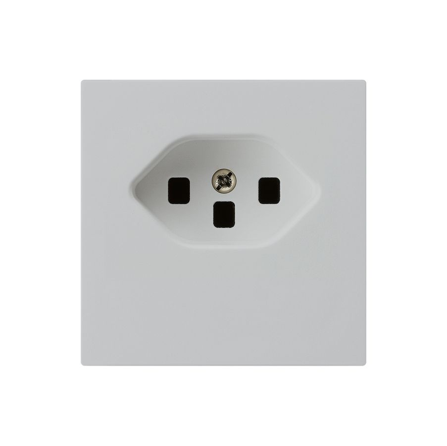 UP-Steckdose kallysto T23 hellgrau Schraubklemmen