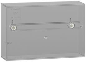 Abdeckhaube Hager für Zählersteckklemme zu Zählerplatte univers N