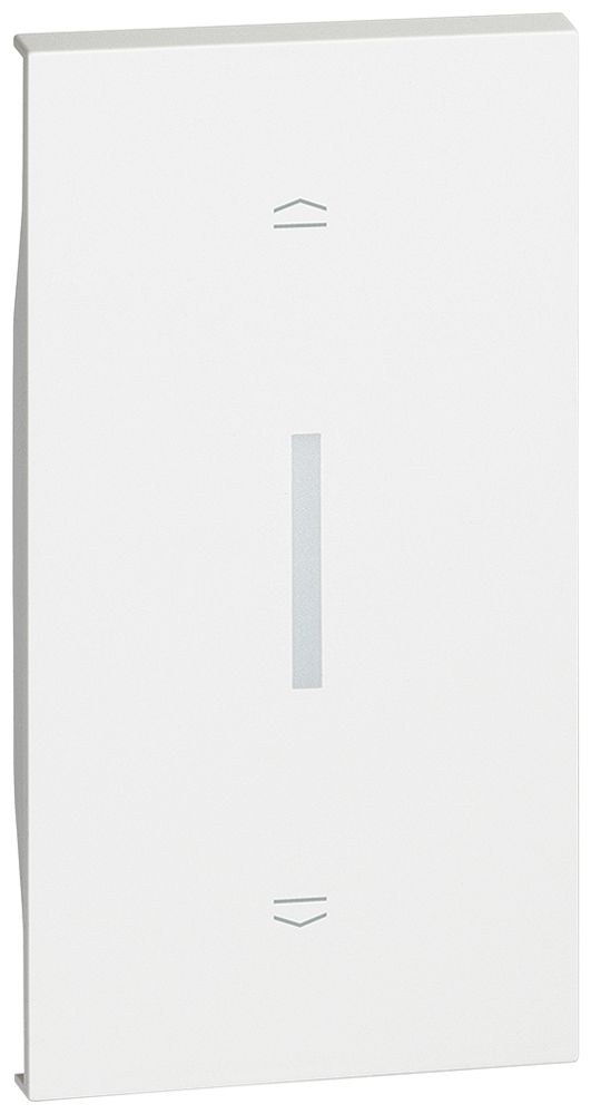 Copertura Living Now 2 moduli per comando per tapparelle bianco