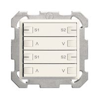 Poussoir ENC ZEP 2c/2t moteur station centrale EDIZIOdue blanc