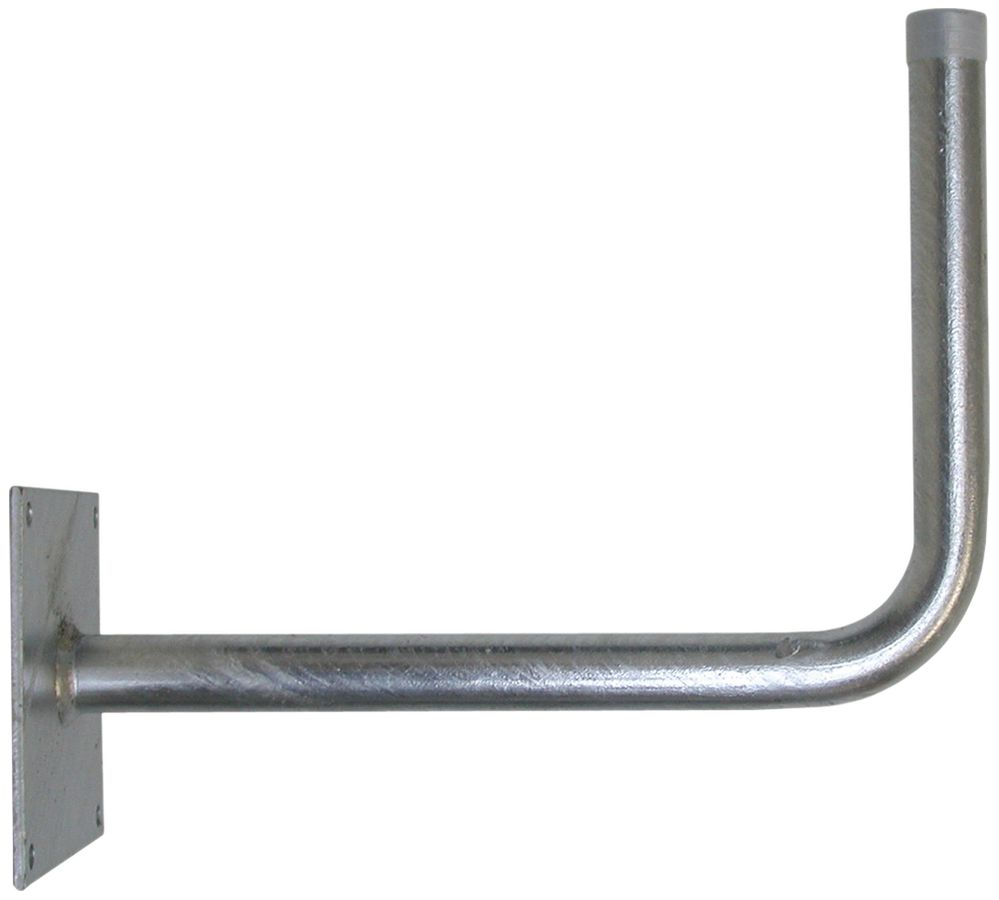 Fixation murale SP80, 18.5cm, 20×20cm, zinguée