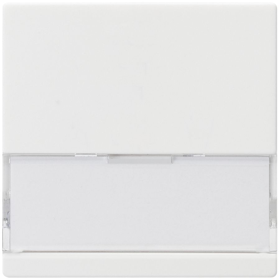 Bouton kallysto blanc pour contact de sonnerie