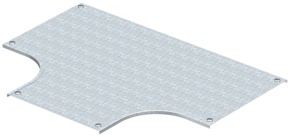 Coperchio a T MKS l=400mm rivestito zinco-alluminio