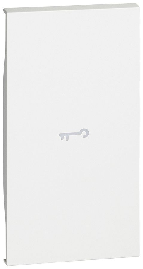Cache de touche Living Now 2 modules illuminable avec symbole clé blanc