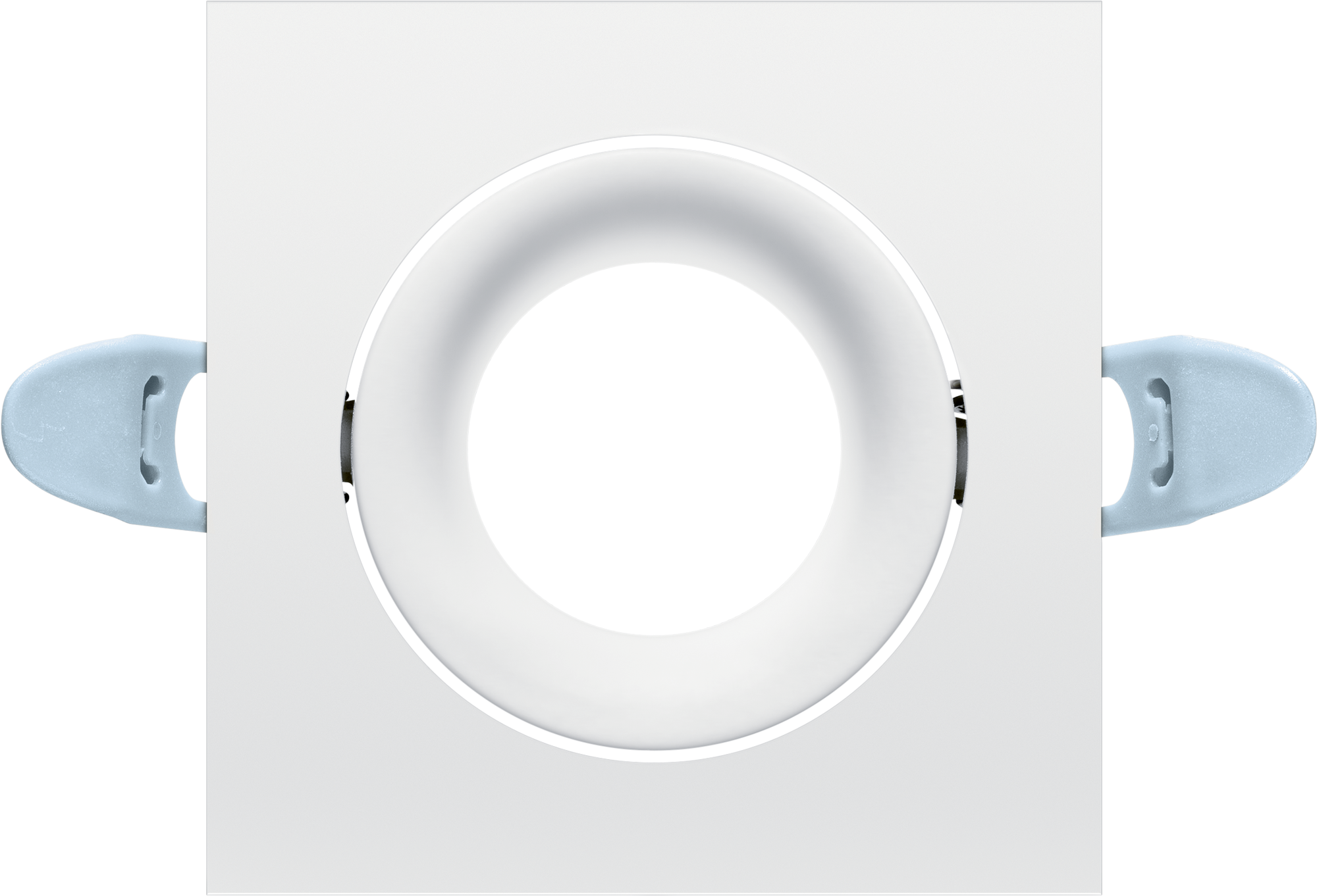 Frontring zu Lily Ø82mm quadratisch weiss