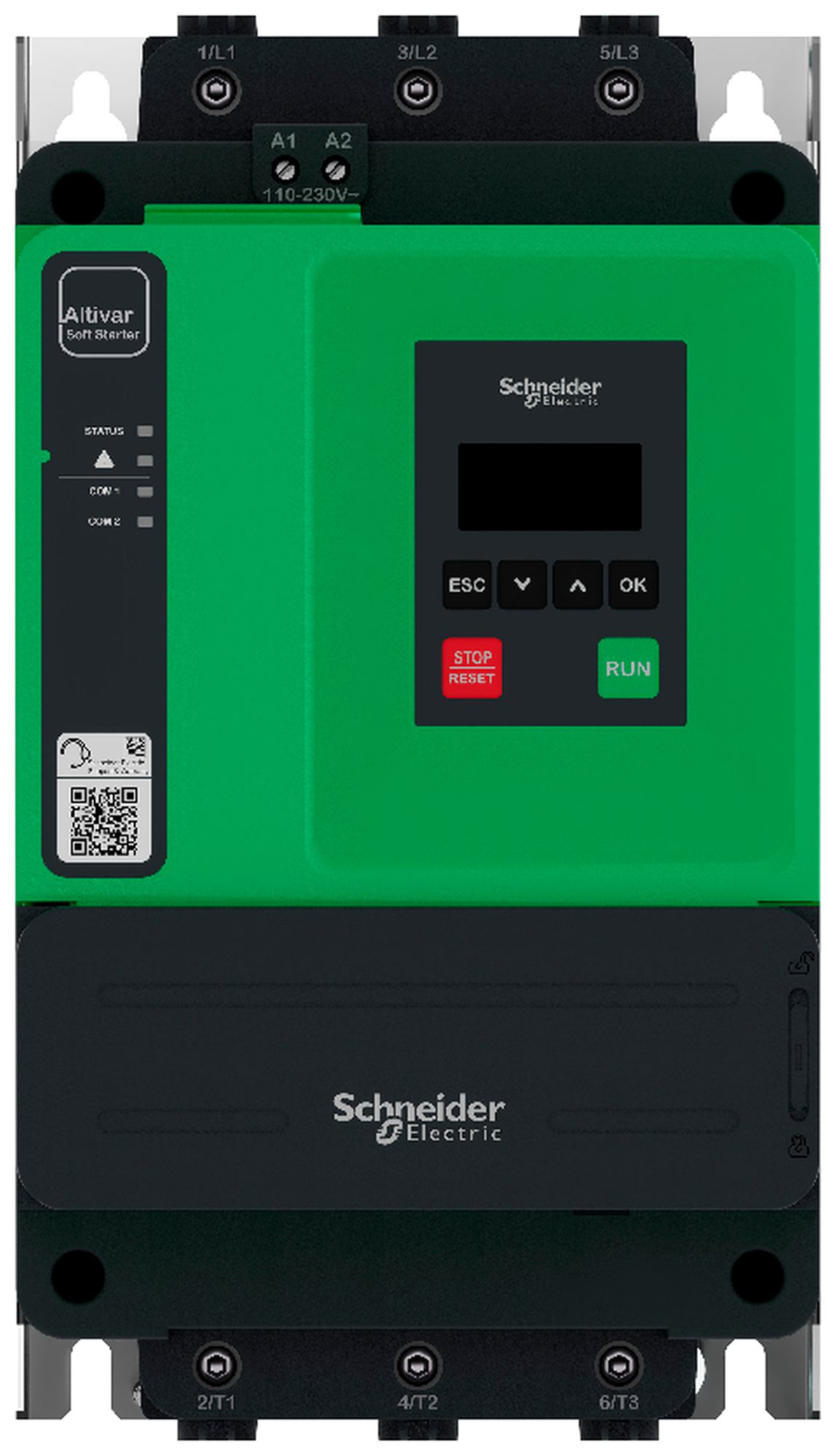 Démarreur progressif Altivar ATS430 75A 208…600V 110…230V 24VAC