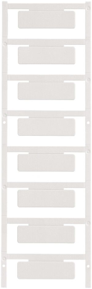 Marcatore per apparecchi Weidmüller MultiCard CC 15×49mm PA66 bianco