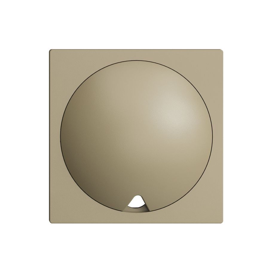 Frontset EDIZIOdue sand für Zugtaster/-schalter