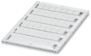 Bezeichnungskarte UCT-TM 8 weiss für Klemmen 7.6×10.5mm