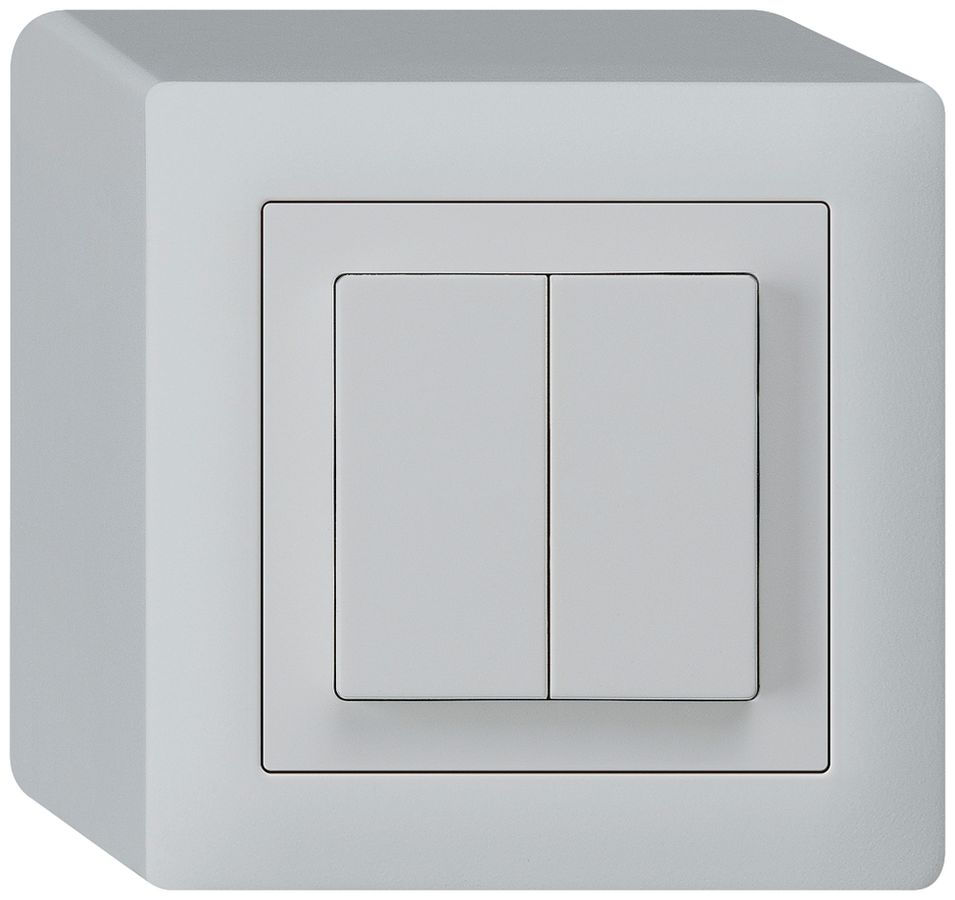 Interruttore AP kallysto 3/1L+AR/1L grigio chiaro