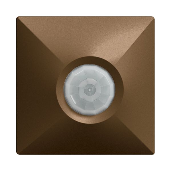 UP-Bewegungsmelder KNX PIRI 360° EDIZIOdue eckig, coffee