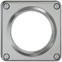 Oberteil ELEMENT SNAPFIX® ohne Klappdeckel Ø60mm alu