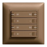 Frontset 2×Dimmer Szene 2K/4T ZEP EDIZIOdue coffee