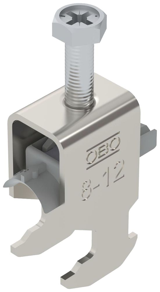 Fixation rapide BET 2056 pied à H matière synthétique 8…12mm 1×câble A2 1.4301