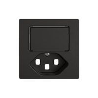 Montageset EDIZIO.liv SNAPFIX® für Kombi.T23 m.1 Knopf bel.m.Seitenlinse sz