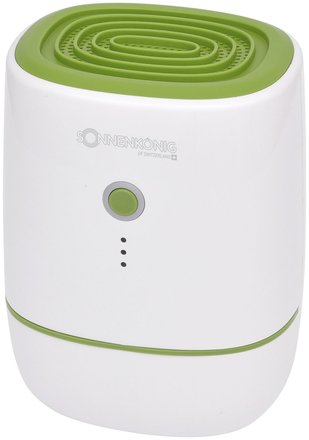 Luftentfeuchter Secco Piccolo, 22W 230V 25m³ 15×21×13cm weiss/grün