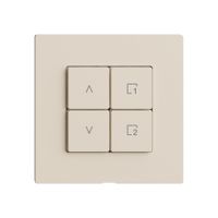 Bedienaufsatz zu Storenschalter EDIZIOdue Wiser 1K 4T cr