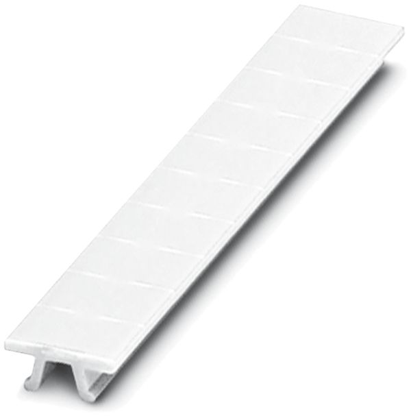 Zackband ZB weiss unbedruckt für Klemmen B=6.2mm