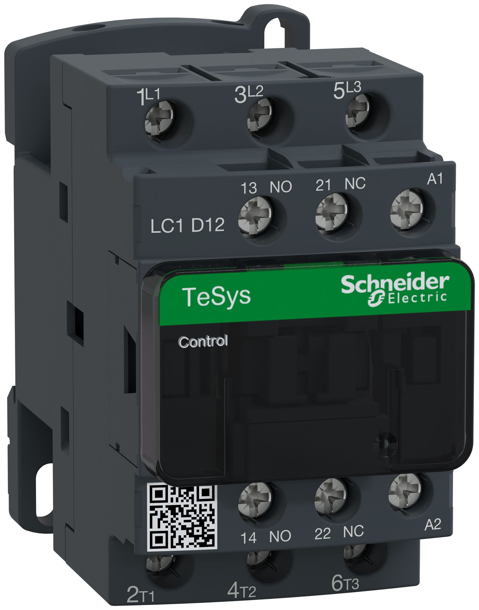Schütz Schneider Electric LC1D12E7 48V/50/60Hz 1S+1Cont.12A TeSys