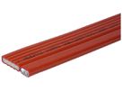 Flachkabel Woertz Combi 5×2.5+2×1.5mm² PVC rot Eca