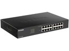 Switch D-Link DGS-1100-16V2/E, 16-port smart managed Layer2 Gigabit