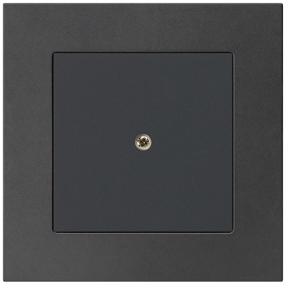 UP-Blindabdeckung kallysto.pro schwarz 94×94mm