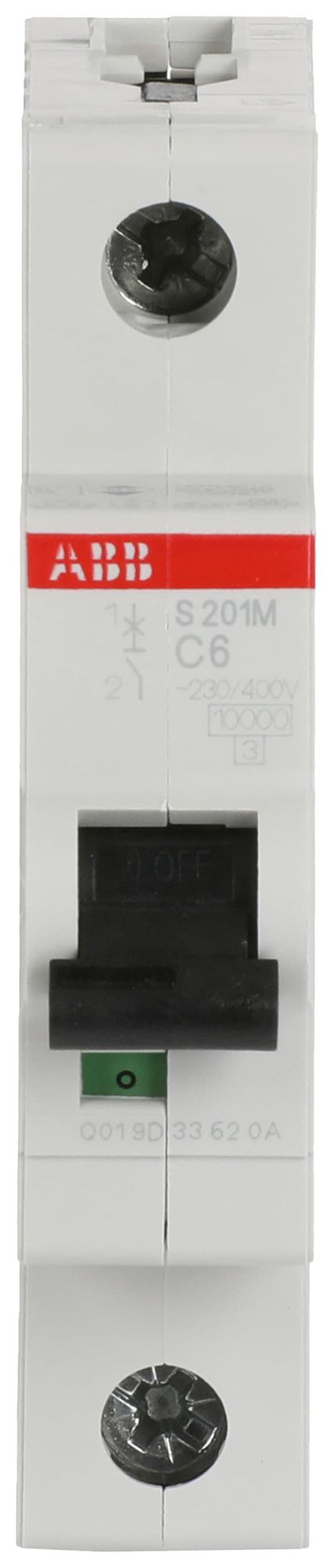 Leitungsschutzschalter ABB S201M-C6 6A C 10kA