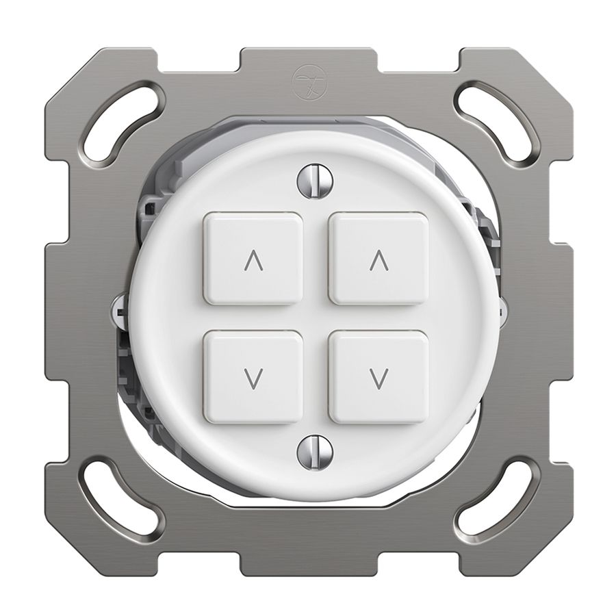 UP-Storenschalter 2K/4T WLAN Sdue Wiser weiss