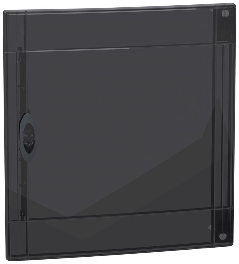 Tür SE PrismaSeT XS für 2×18TE Sichttür transparent grau 426×450×20mm