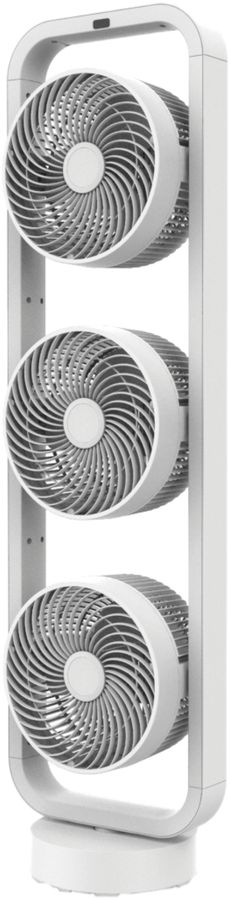 Standventilator Armin Schmid Vind 3 1100m³/h 105W 280×985×240mm weiss