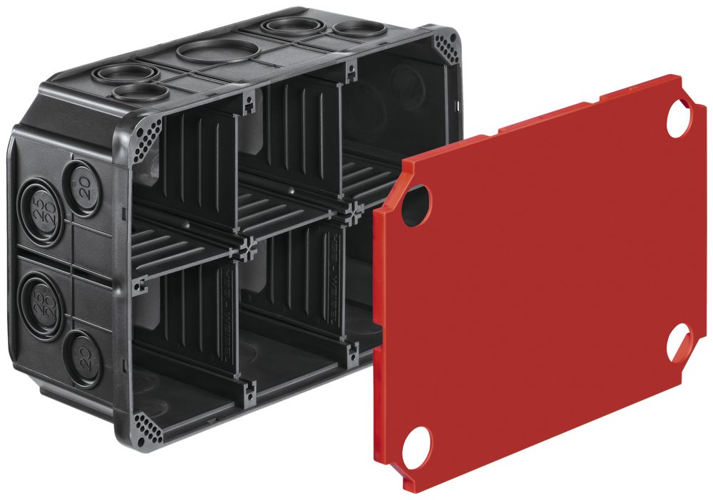 UP-Einlasskasten HSB Vario, für Beton, Leichtbau, 2×3, 190×130×70mm