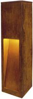 Lampadaire LED SLV RUSTY 50 SLOT, 8.6W 430lm 3000K IP55 fer rouillé