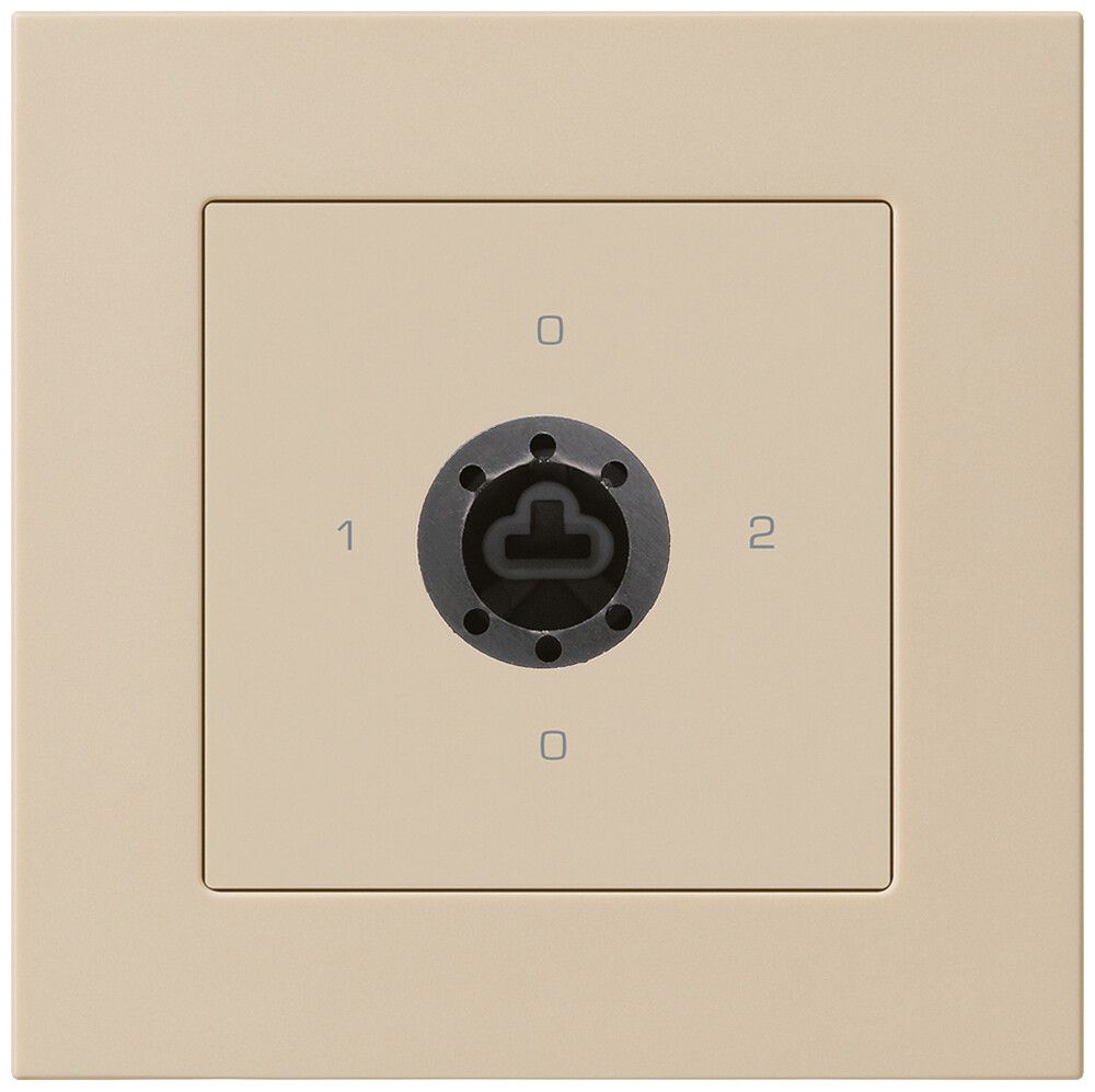 Interrupteur rotatif ENC kallysto.pro 2/1L beige serrure sûreté s.cylindre