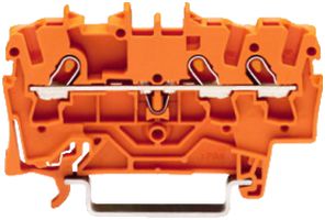 Durchgangsklemme WAGO TopJob-S 1.5mm² 3L orange Serie 2001