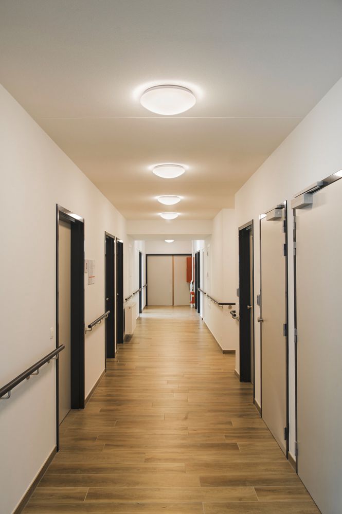 Plafonnier/applique LED SLV LIPSY 40 DOME 18W 2000lm 3000/4000K IP44 350mm blanc