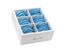 SLIM Patchkabel: 2m, blau, 60-Pack Cat.6A, U/FTP, LSOH, Klinke unbrechbar